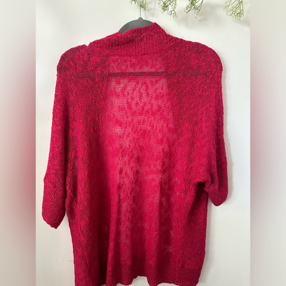 (A33)Cato | Knit Pink Cardigan - Picture 5 of 5
